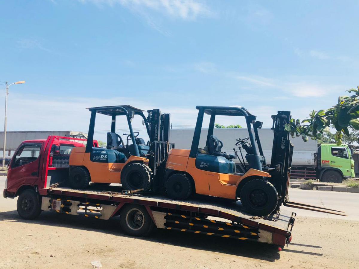 Pengiriman & Mobilisasi Forklift ke Lokasi Proyek